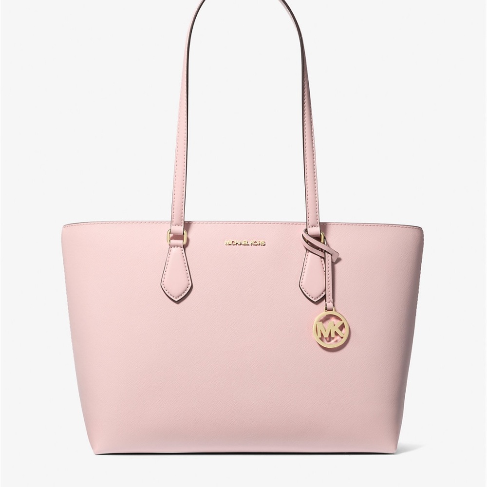Michael Kors Pink Saffiano Leather Tote